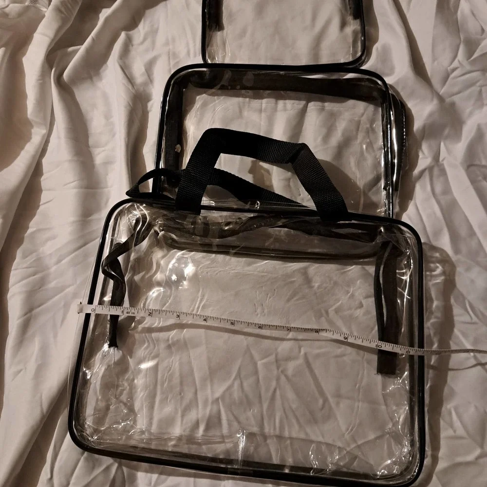 SET of 3 Clear Stadium or Work approved